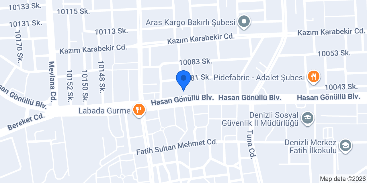 Cadde Erkek Kuaforu konumu