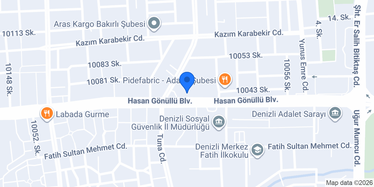 Ehli Döner konumu