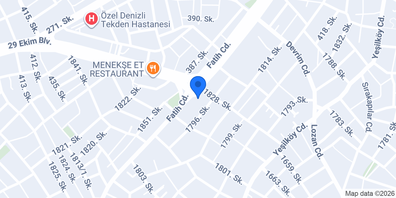 Bakırtaş Hukuk Bürosu konumu