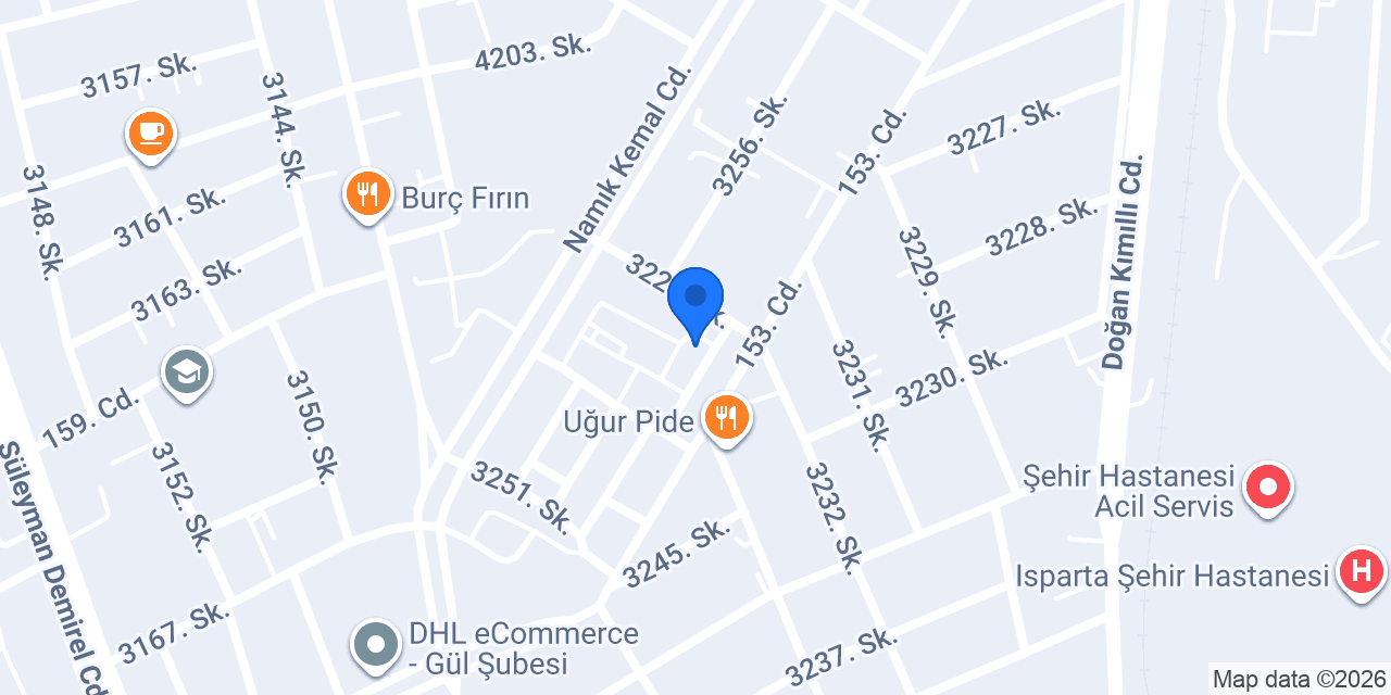 Öz Plise Sineklik Market konumu