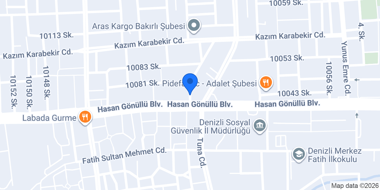 Gezginler Yapı Market konumu