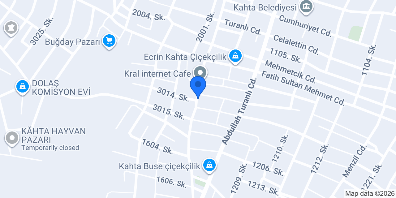DENİZHAN KERESTE ve Orman Ürünleri konumu