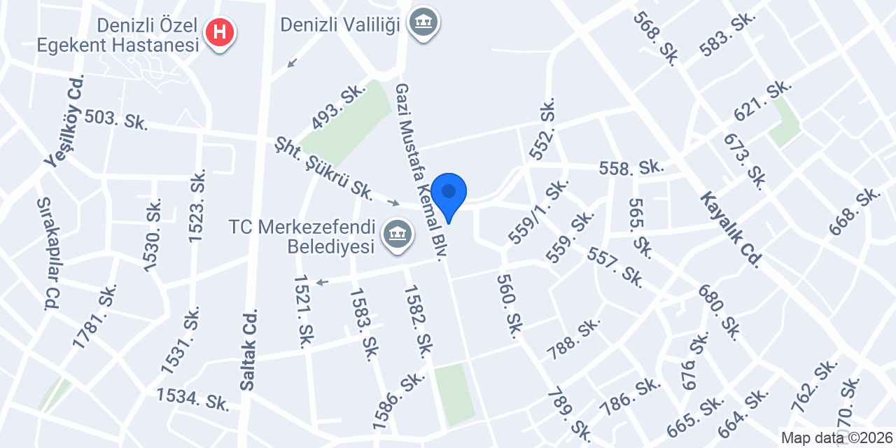 Emek Kitabevi & Sahaf | Denizli konumu