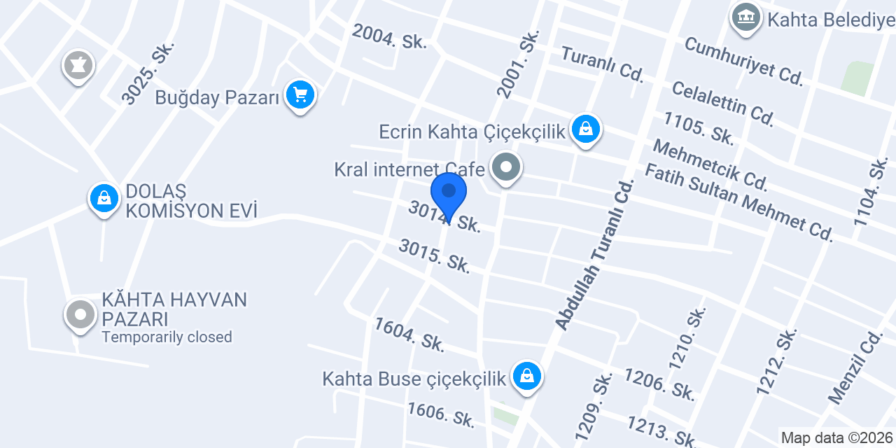 KAHTA BOYACI konumu