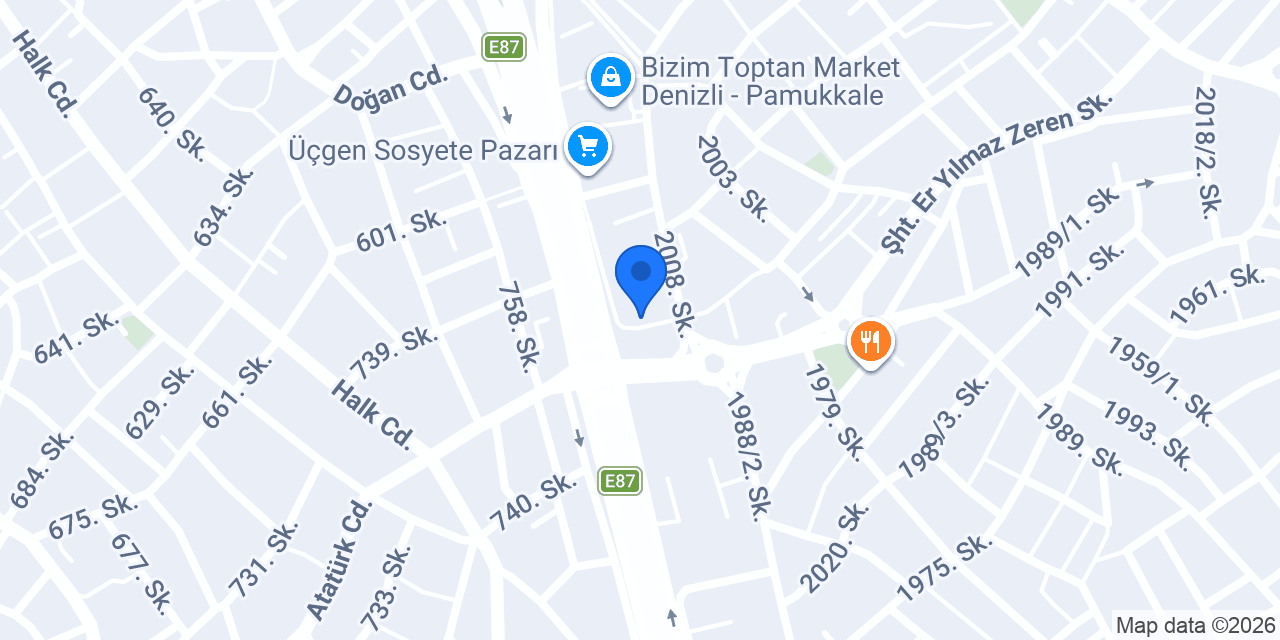Hocaoğlu Otomotiv konumu