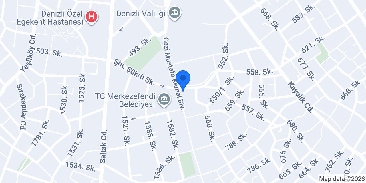 CADENCE denizli konumu