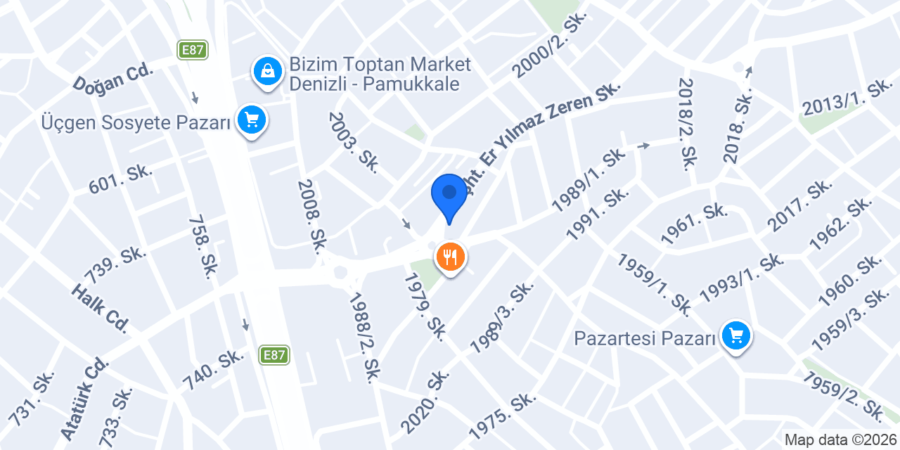 Merpez Pide & Lahmacun Salonu konumu