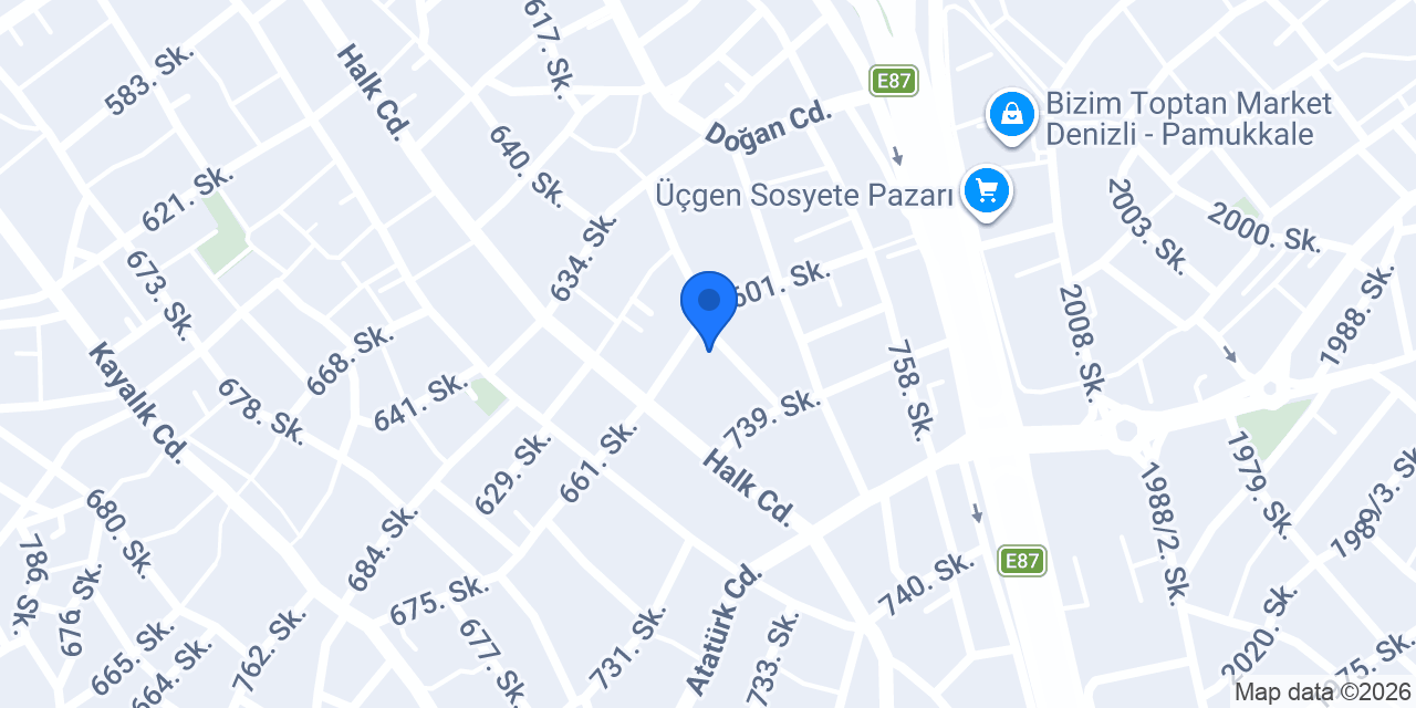 Ekizoğlu Hırdavat konumu