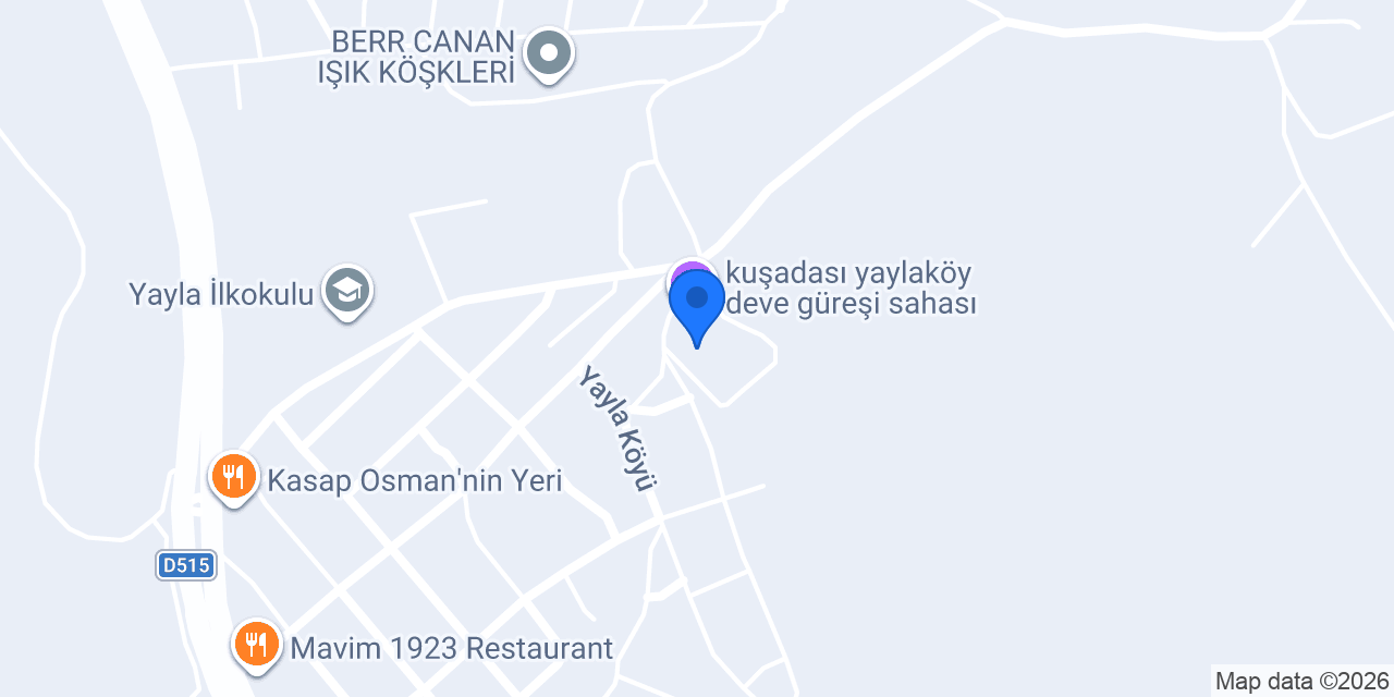 Yayla Teras Cafe konumu