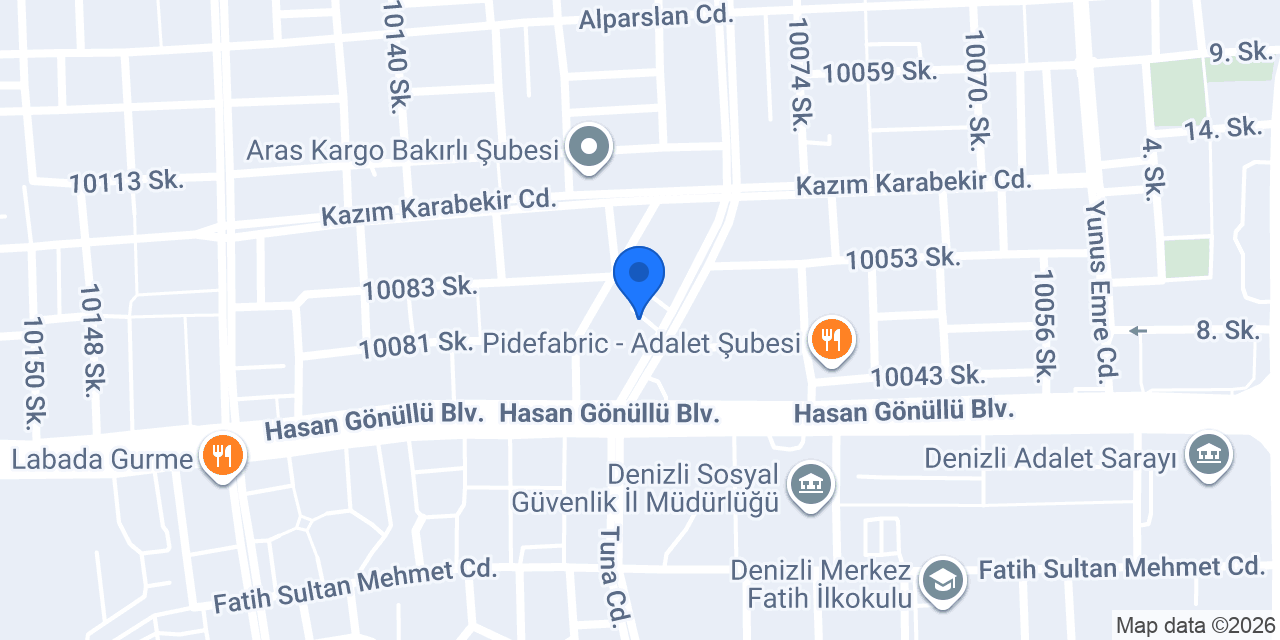 Özgen Eczanesi konumu