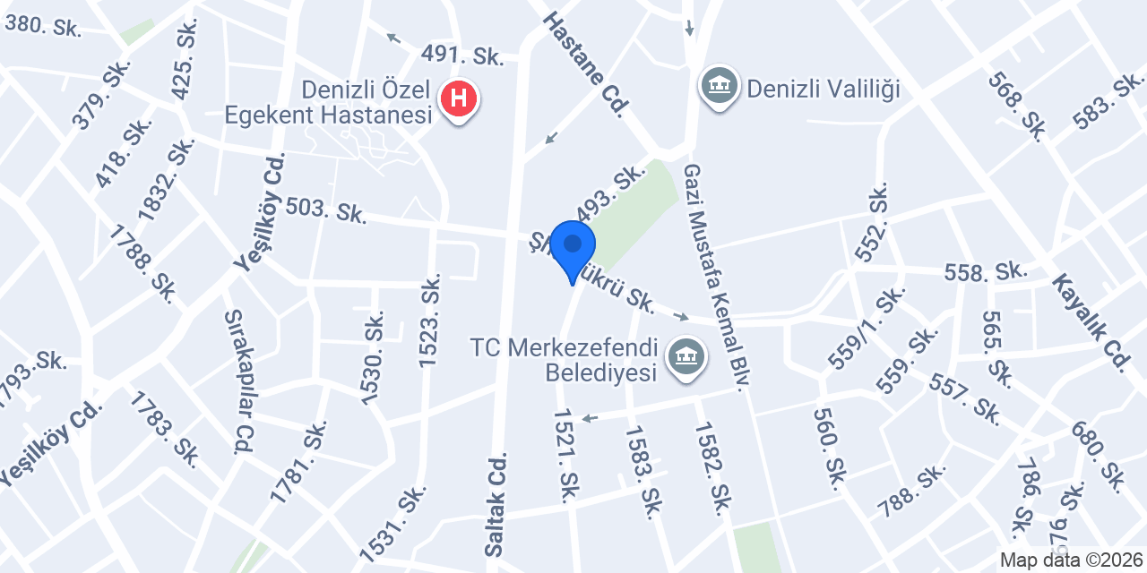 Hisar Ofis Mobilya konumu