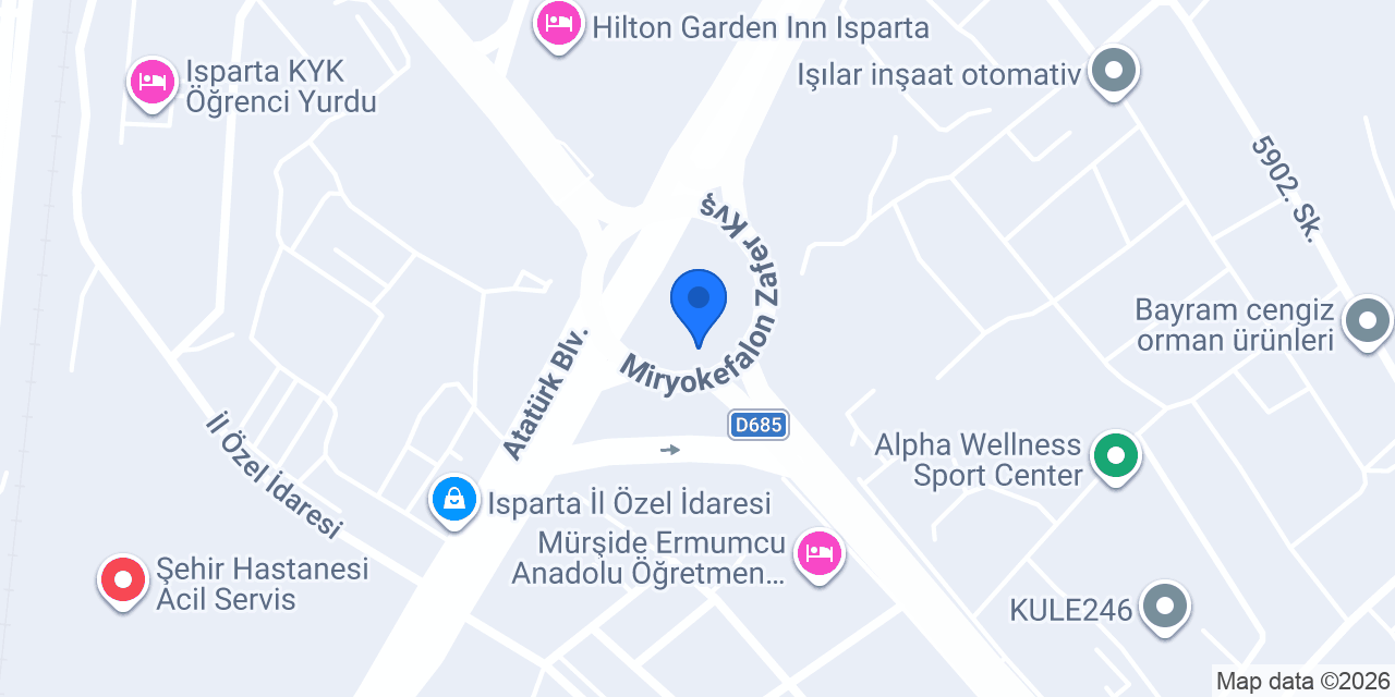 Halıkent İlköğretim Okulu konumu