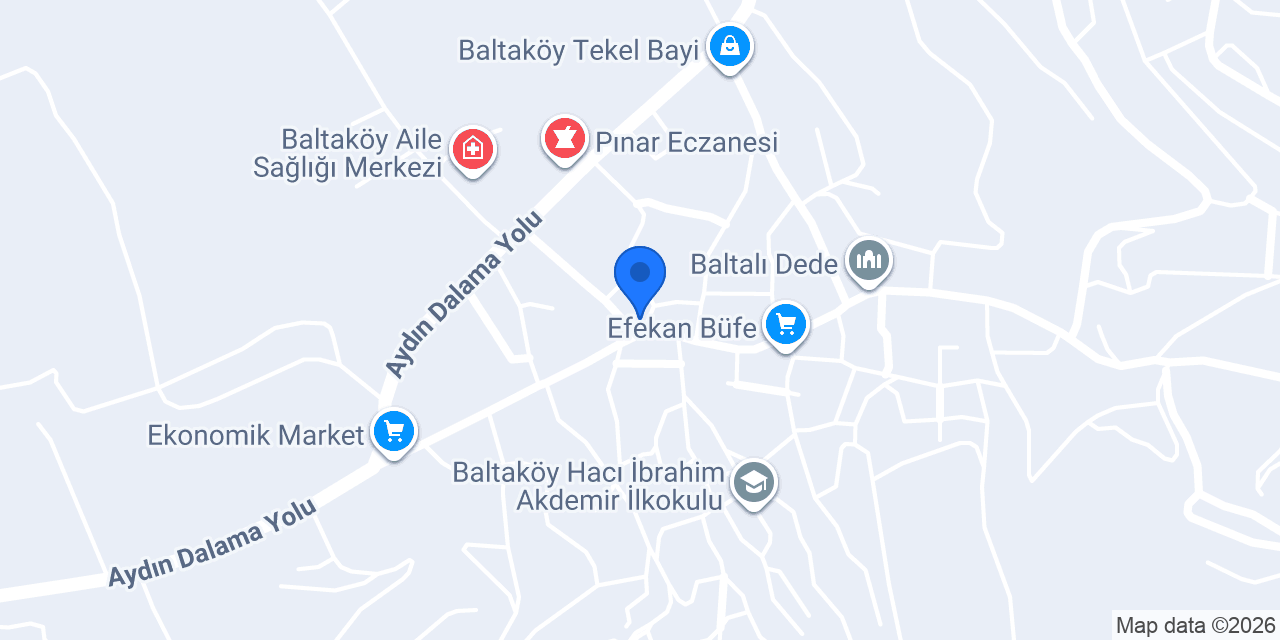 Baltaköy Sağlık Ocağı konumu