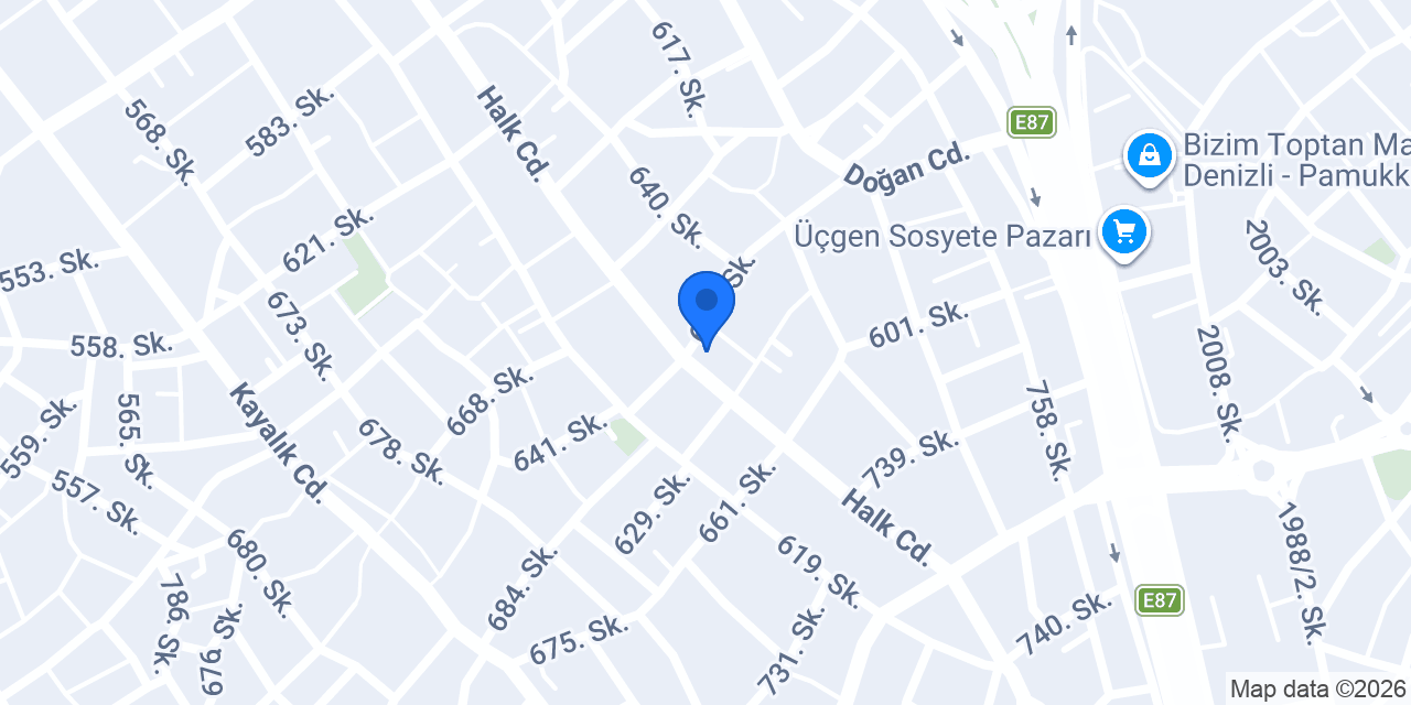 Çamlık Garage konumu