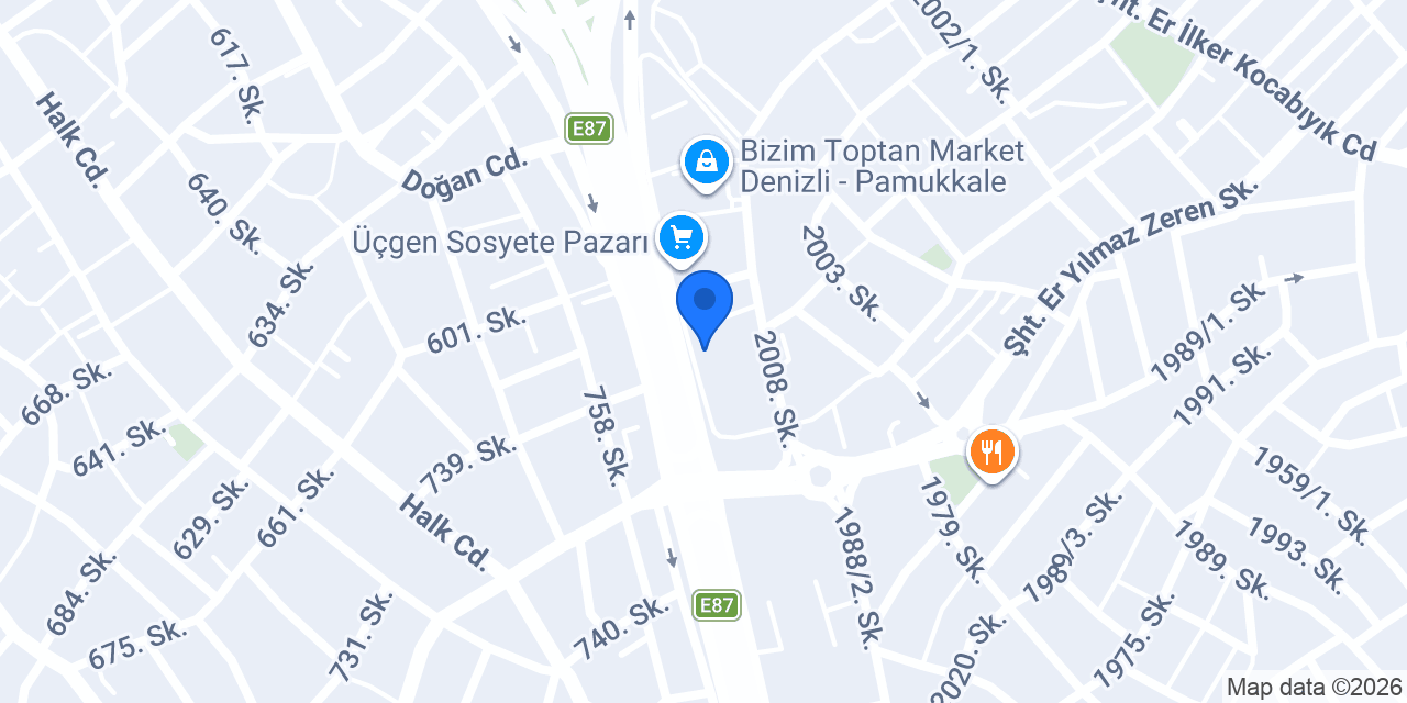 Özgür Otomotiv konumu