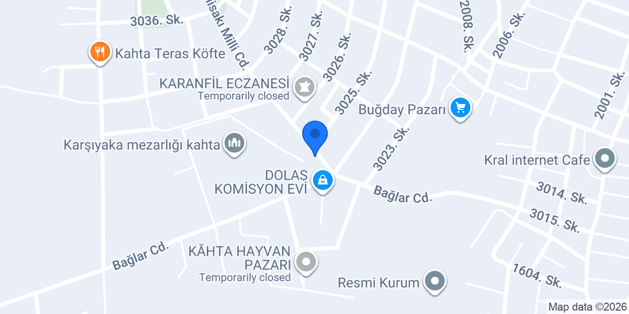Öztürk Veterinerlik konumu