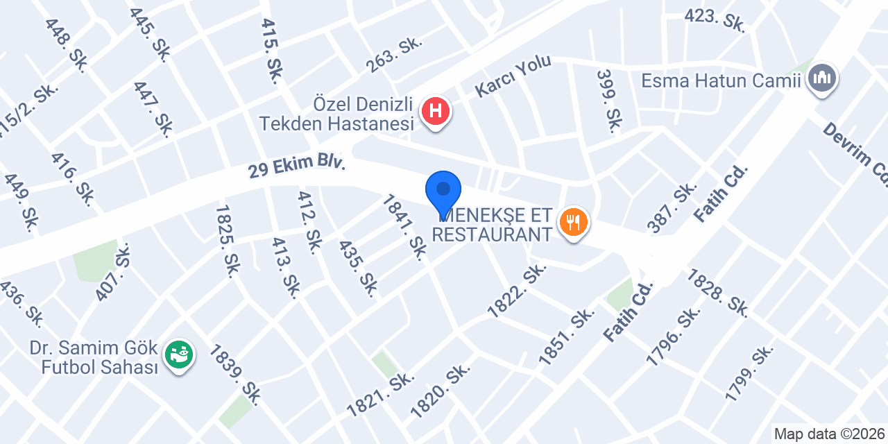 Eczane Sena Kelleci konumu