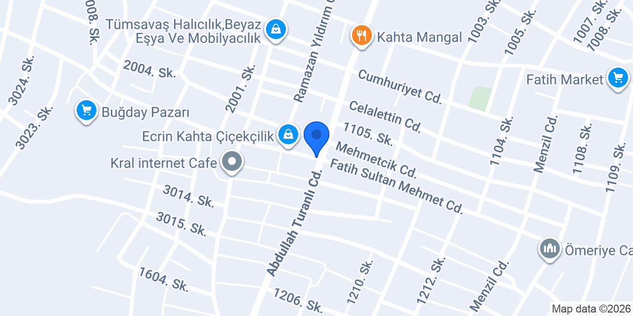 Çarşı Tantuni konumu