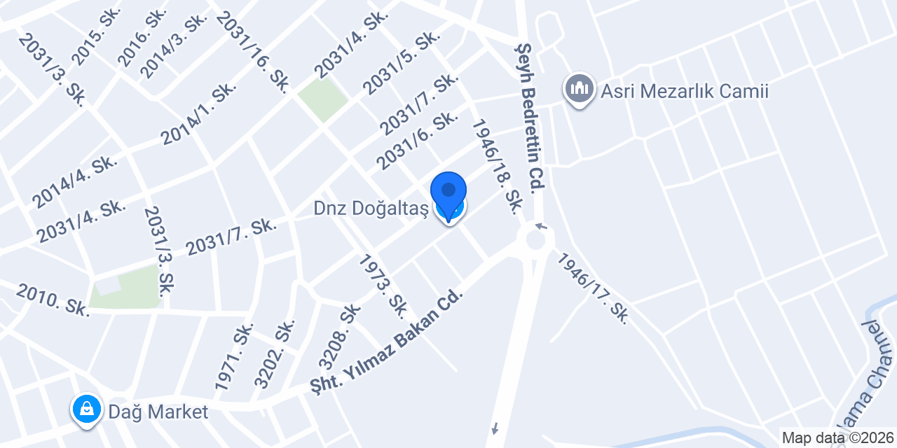 Dnz Doğaltaş konumu