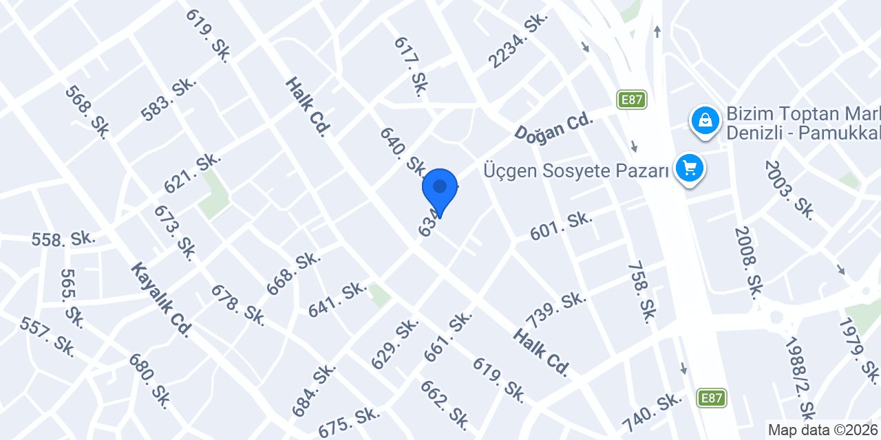 EGEDEN İŞ ELBİSELERİ konumu
