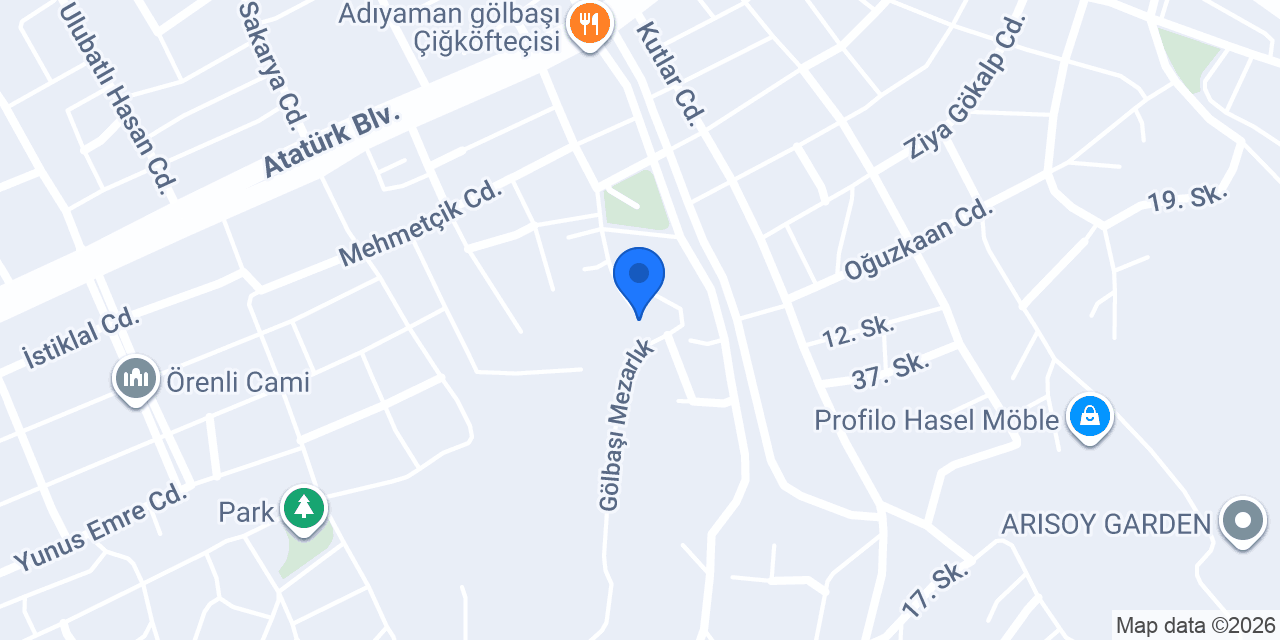 Gölbaşı 1 Nolu Aile Sağlık Mrk. konumu