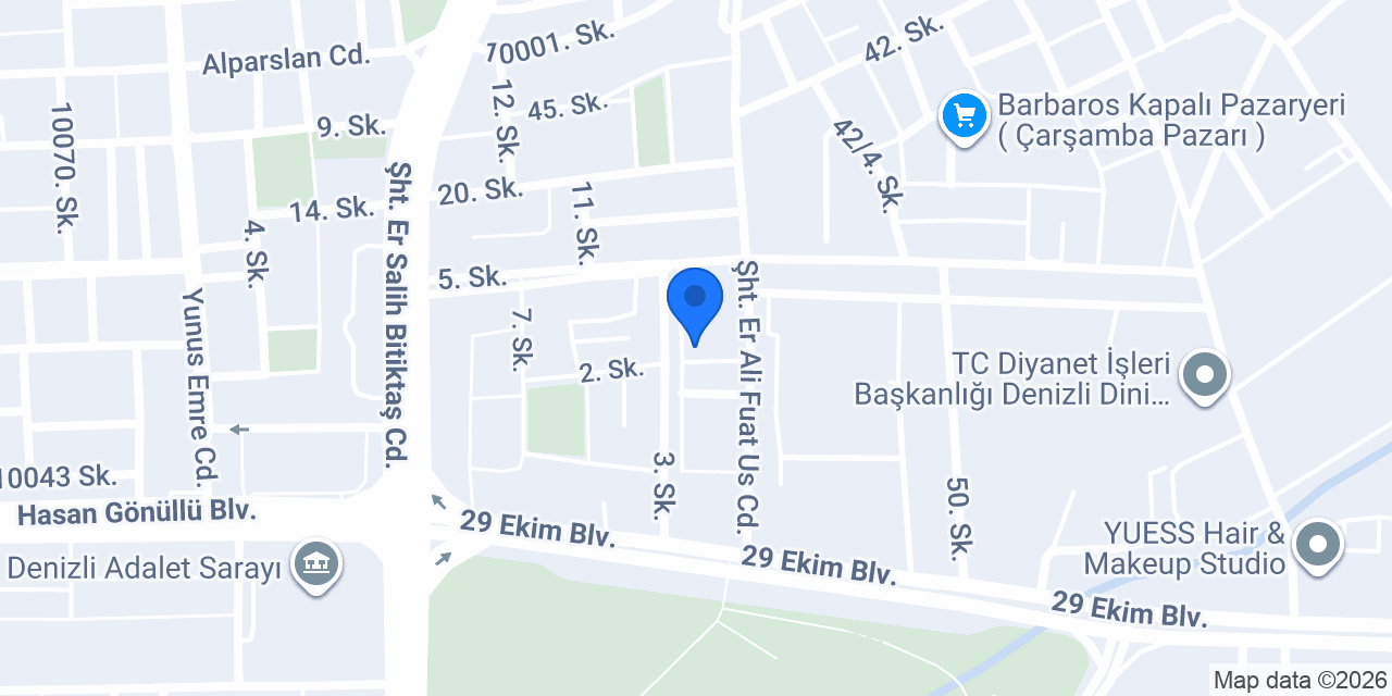 Ekip Mobilya ve Dekorasyon konumu
