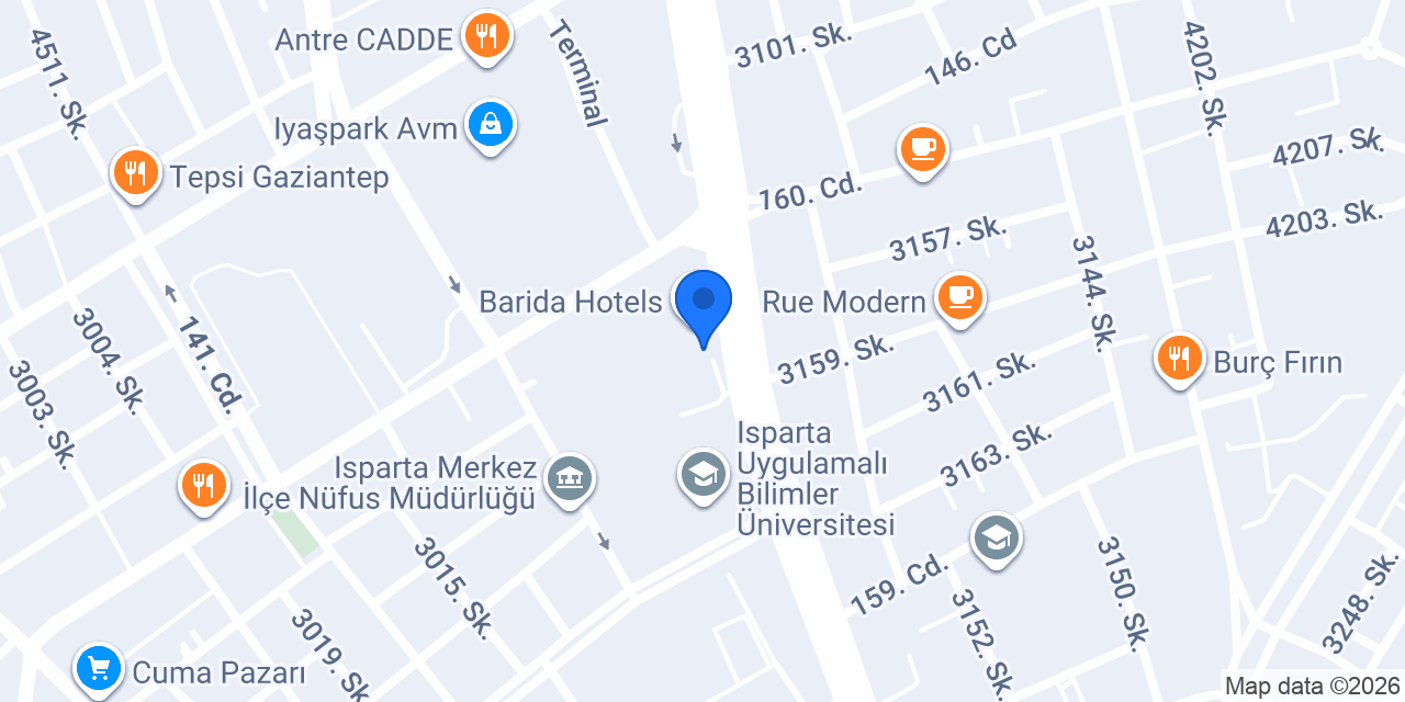 Kaleiçi Balık Barida konumu