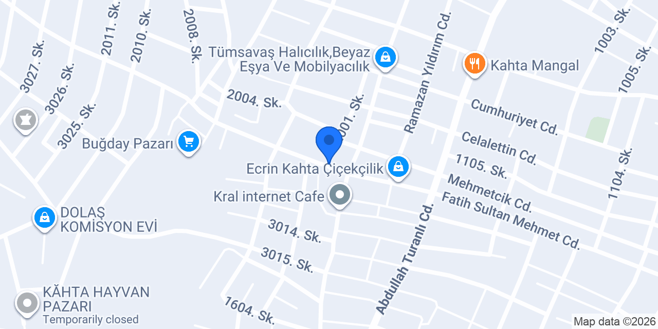 Koyuncu Yapı Market konumu