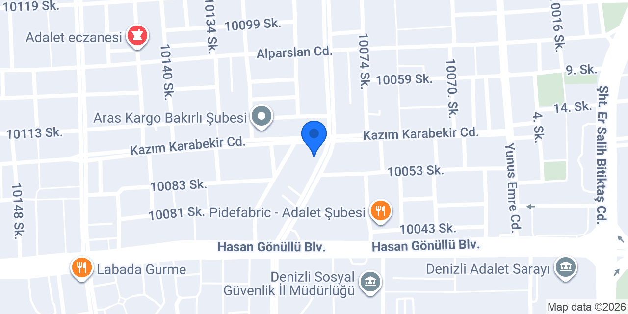 SMMM DURMUŞ TURGUT konumu