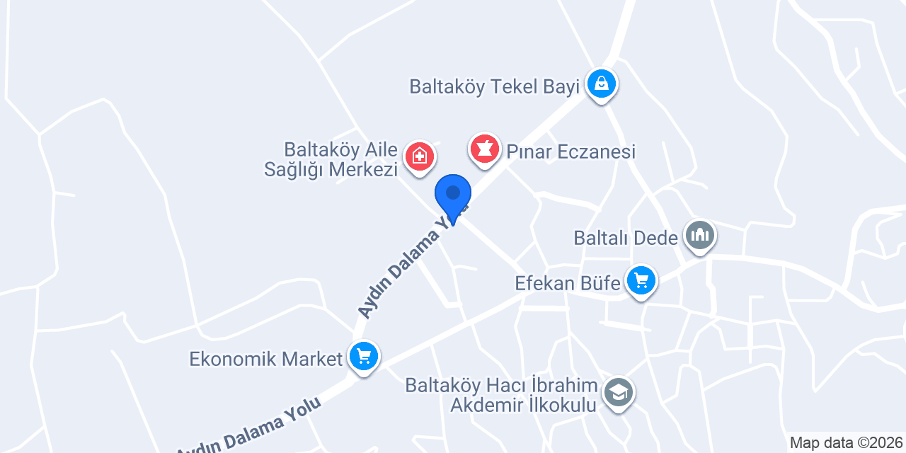 Baltaköy Eczanesi konumu