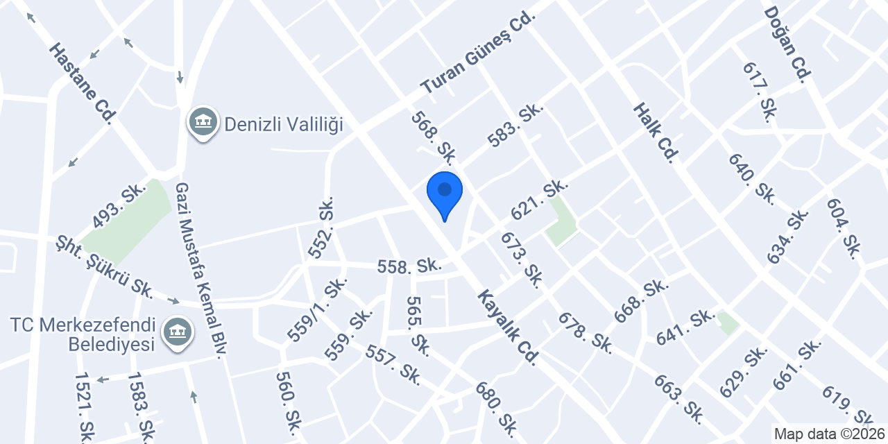 Kado İnegöl Mobilya konumu