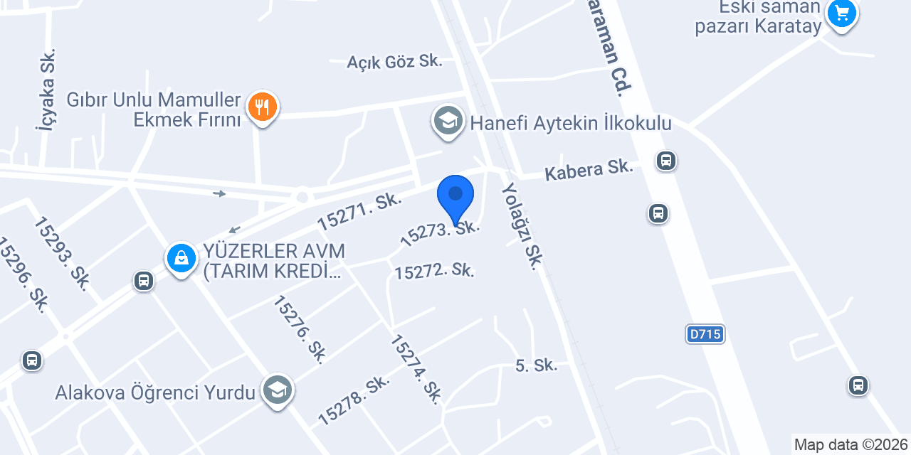 KONYA SAMANCI konumu