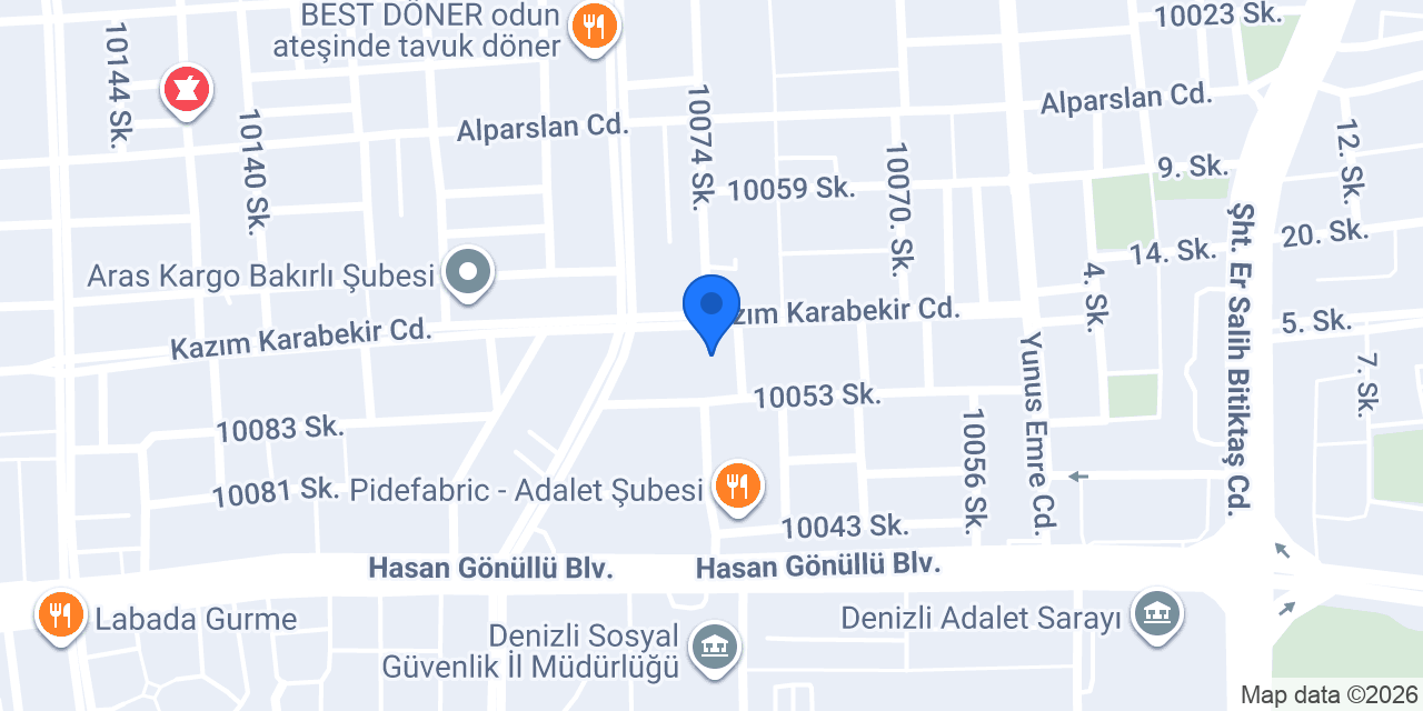 Çiçek Gibi Ev Yemekleri Adliye Şubesi konumu
