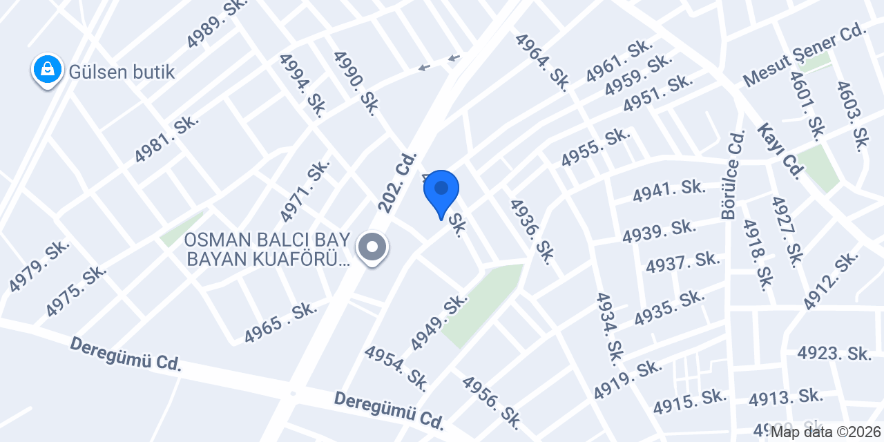 GÜLDEREN ANAOKULU konumu