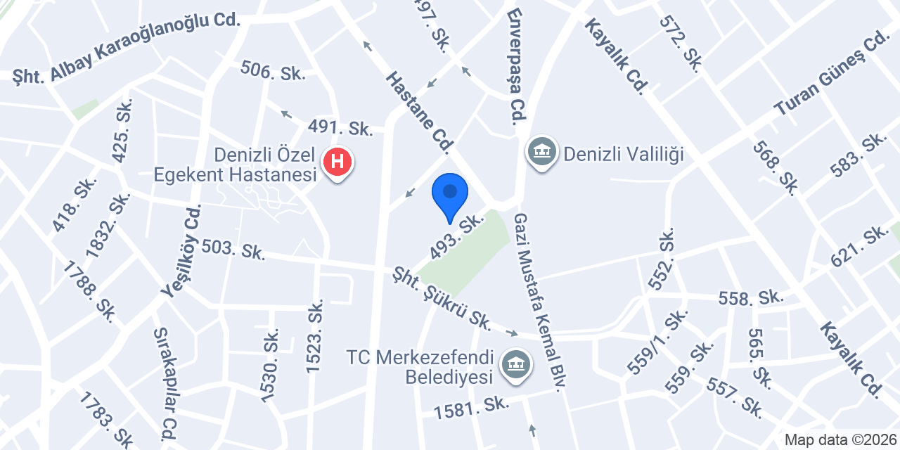 Tekstil Burada konumu