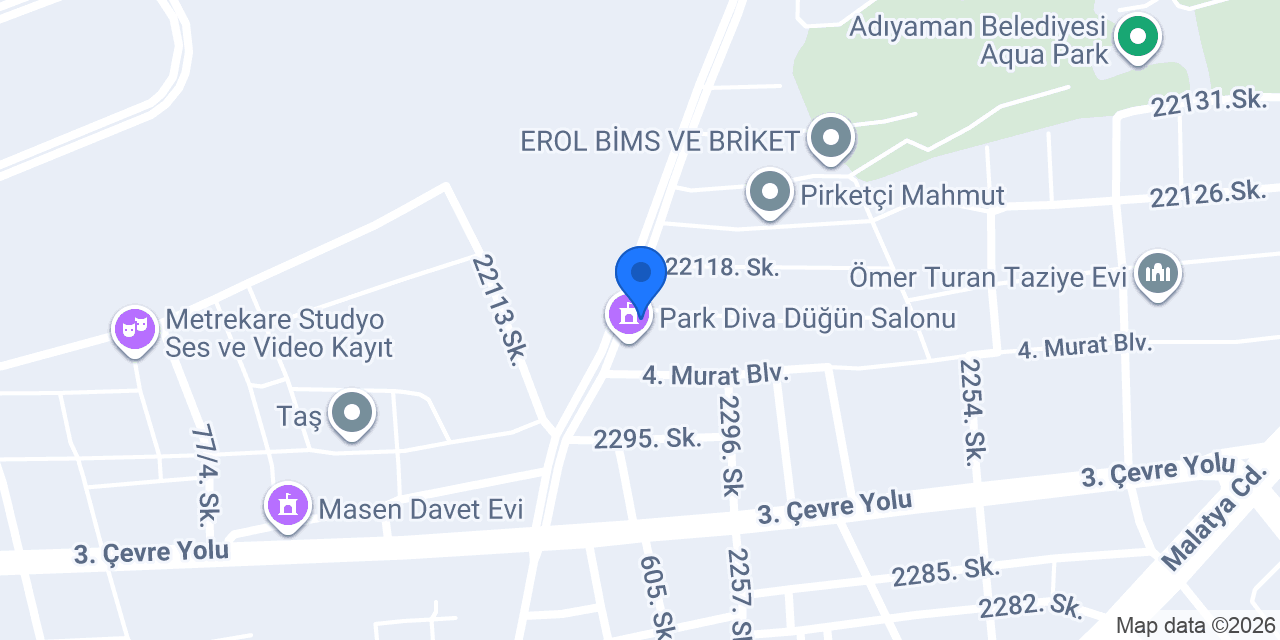 ADIYAMAN ÇATAN BRİKET konumu