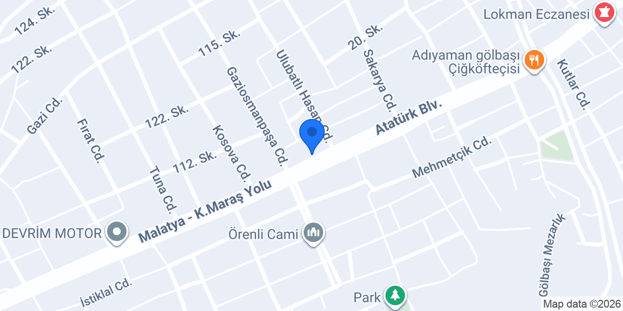 Genç İnşaat Yapı Market konumu