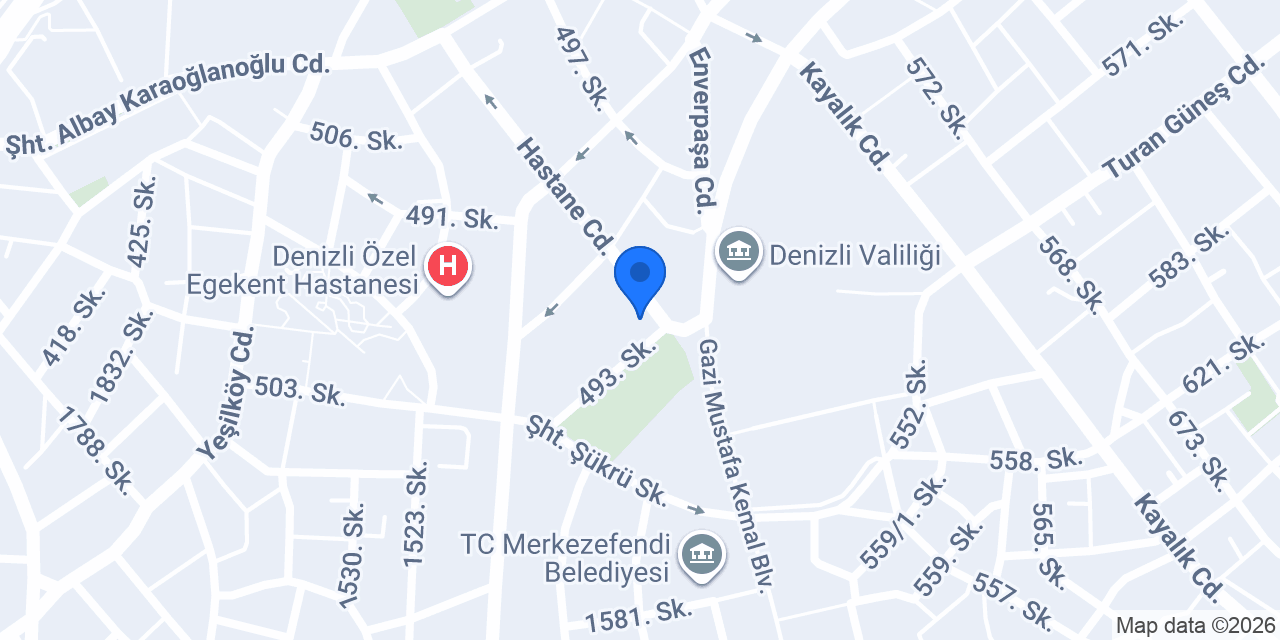 ÇİÇEKÇİ HUKUK BÜROSU konumu