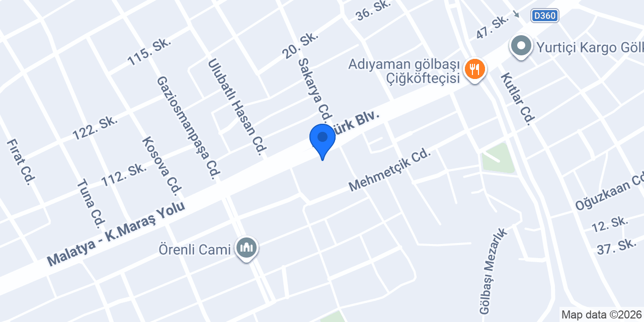 Halkbank Gölbaşı Prefabrik Şubesi konumu