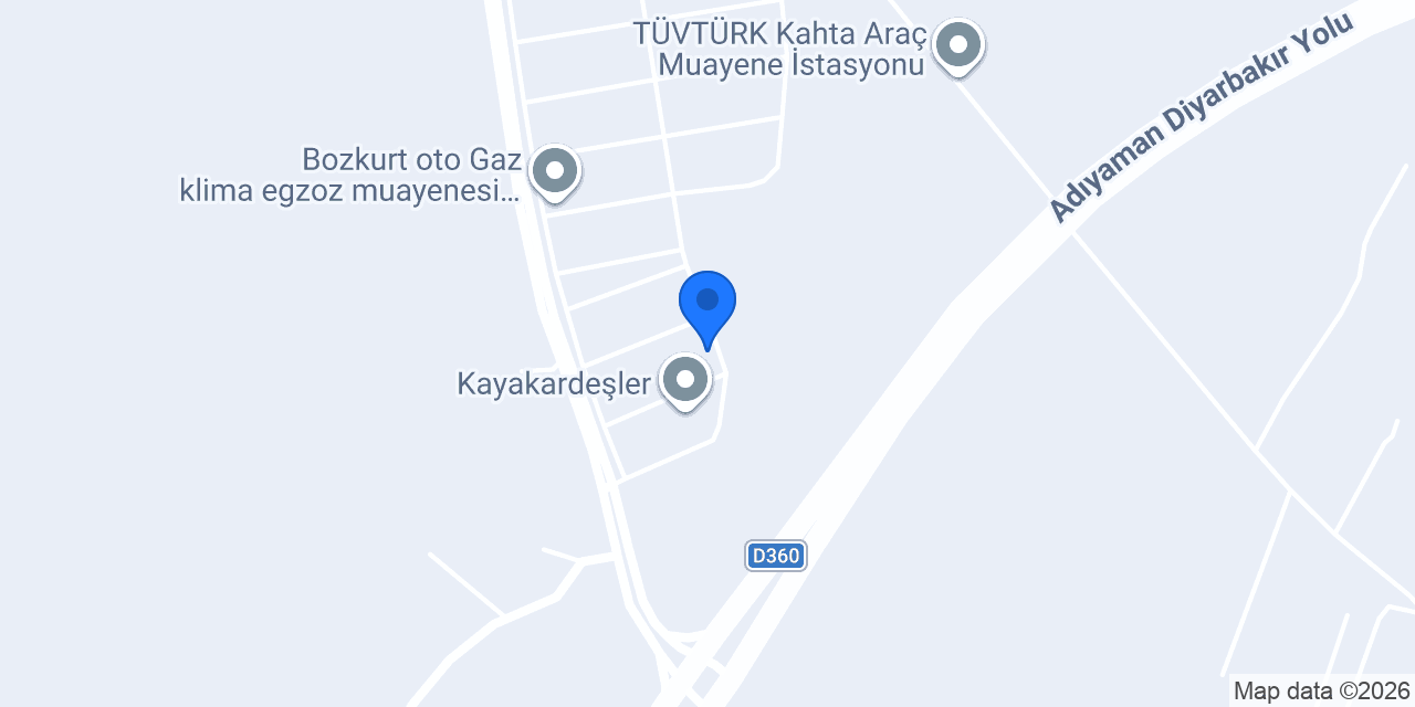 Oto çukurova konumu