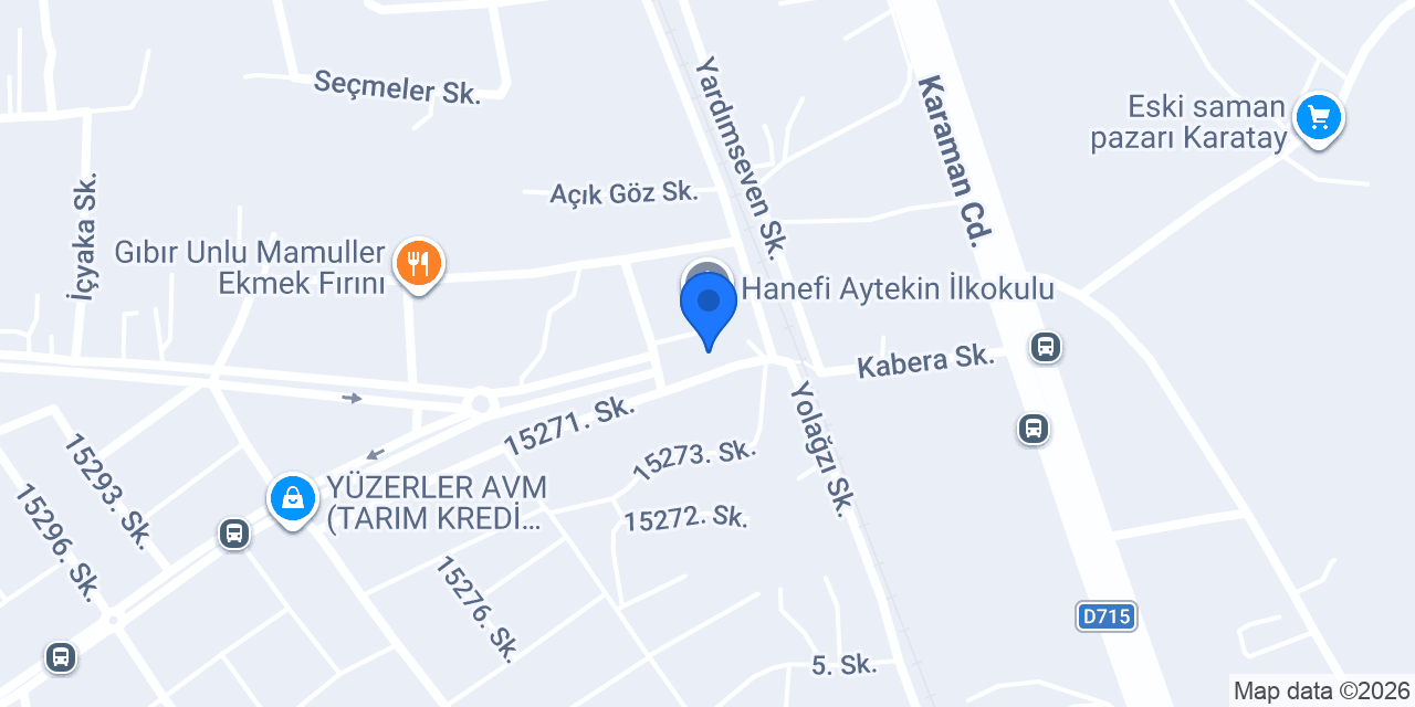 Adakcı Osman - Konya Adaklık konumu
