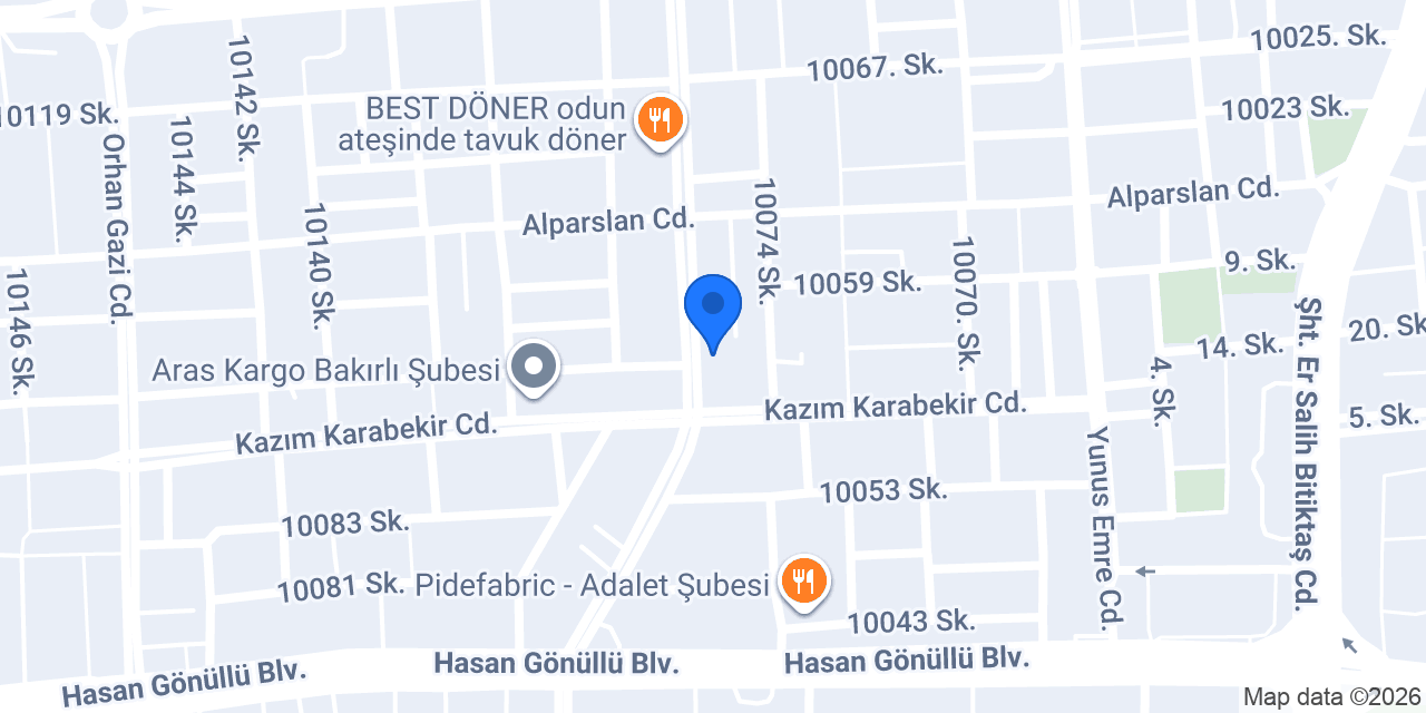 Ayna Kuafor konumu