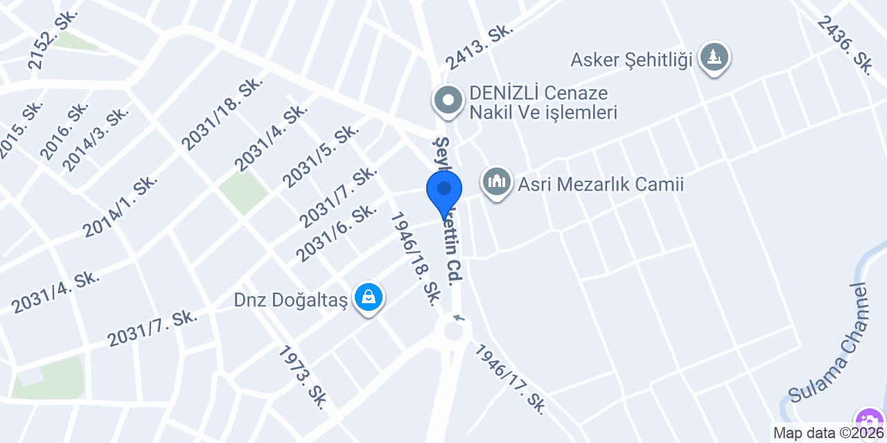 Ankara Mermer konumu