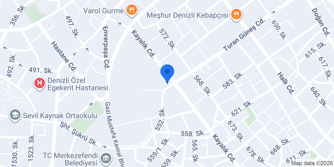 Bulut Otel konumu