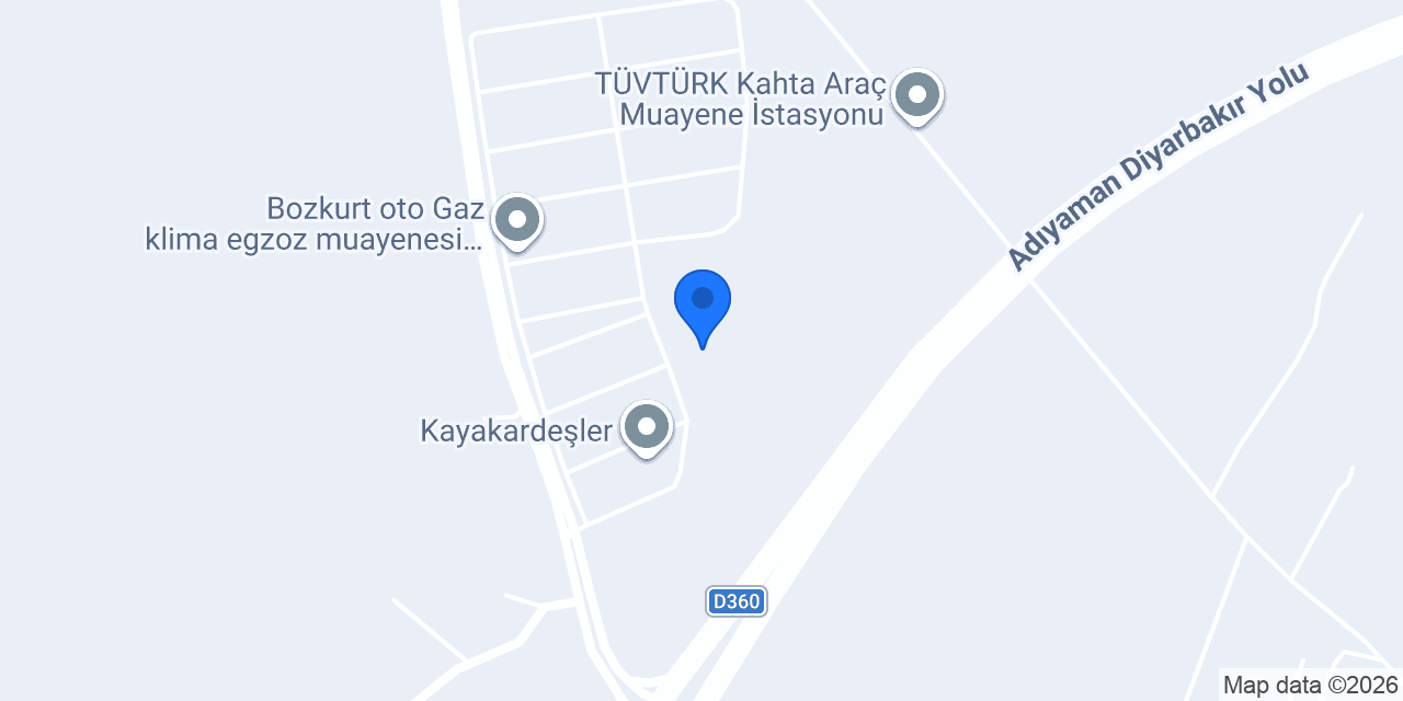 TUNCEL OTO konumu