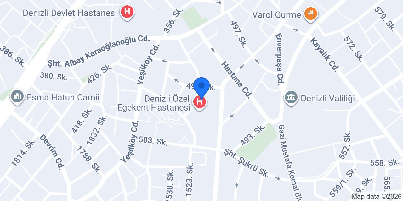 EZO ECZANESİ konumu