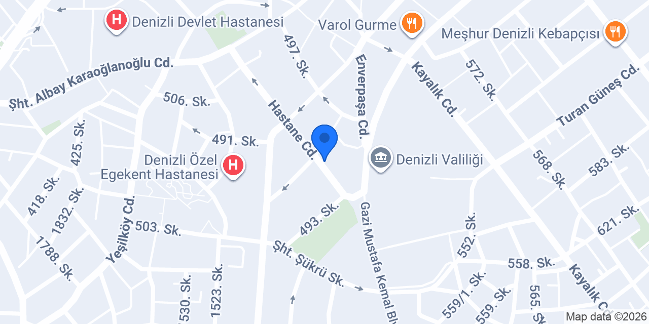 Avukat Bekir ÇAPAR konumu