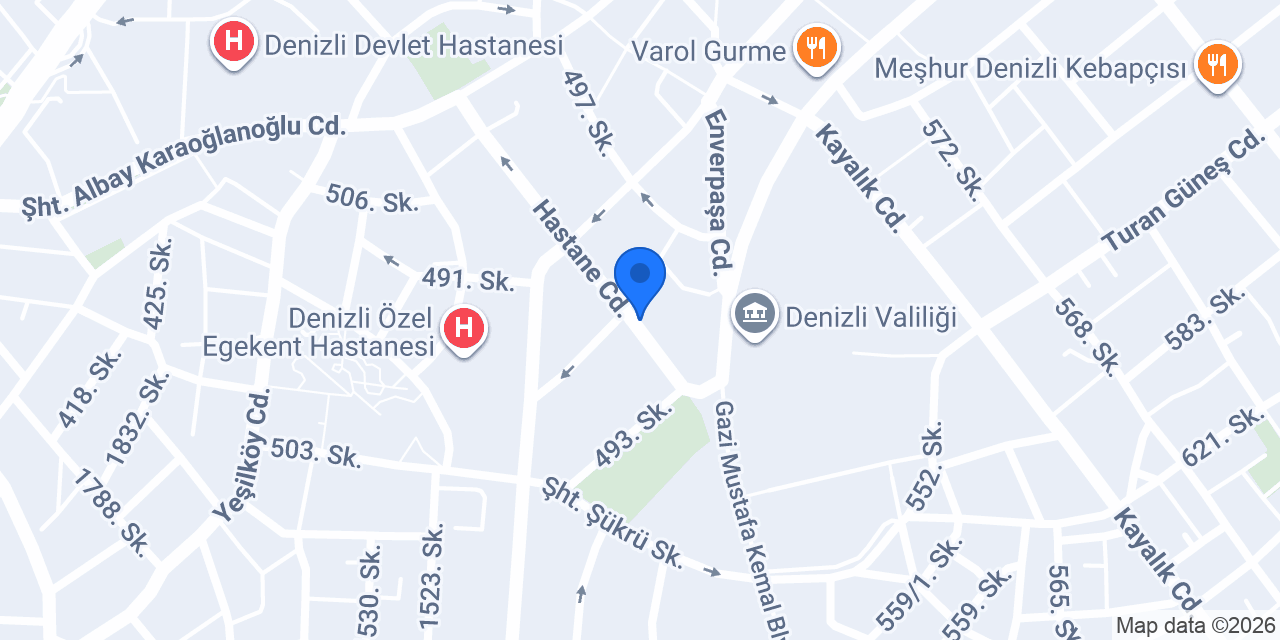 DİLEK DEMİR LENS OPTİK konumu