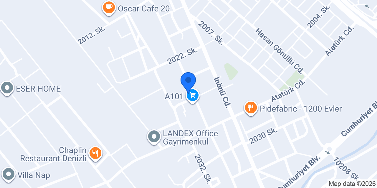 BG Salon Tek konumu