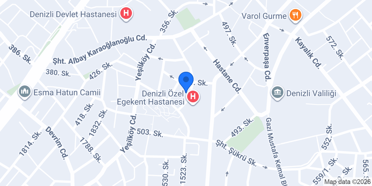 Gülay Eczanesi konumu